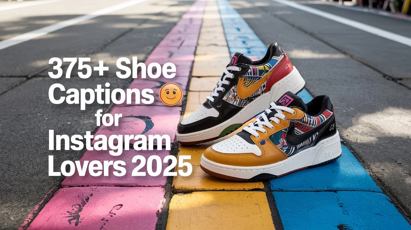 Shoe Captions for Instagram Lovers