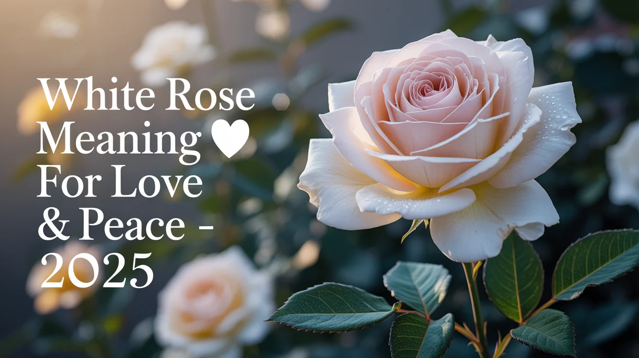 White Rose Meaning for Love & Peace